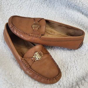 Ralph Lauren - Lauren Briony Leather Driver - Size 9B
